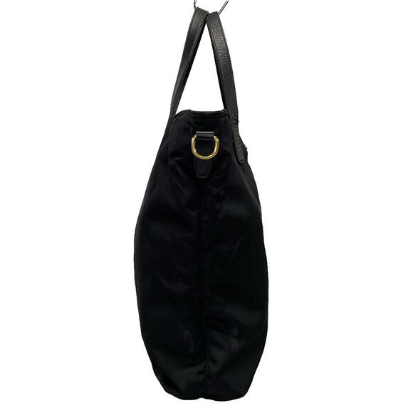 PRADA Triangle Logo Tote Bag - Picture 2 of 16